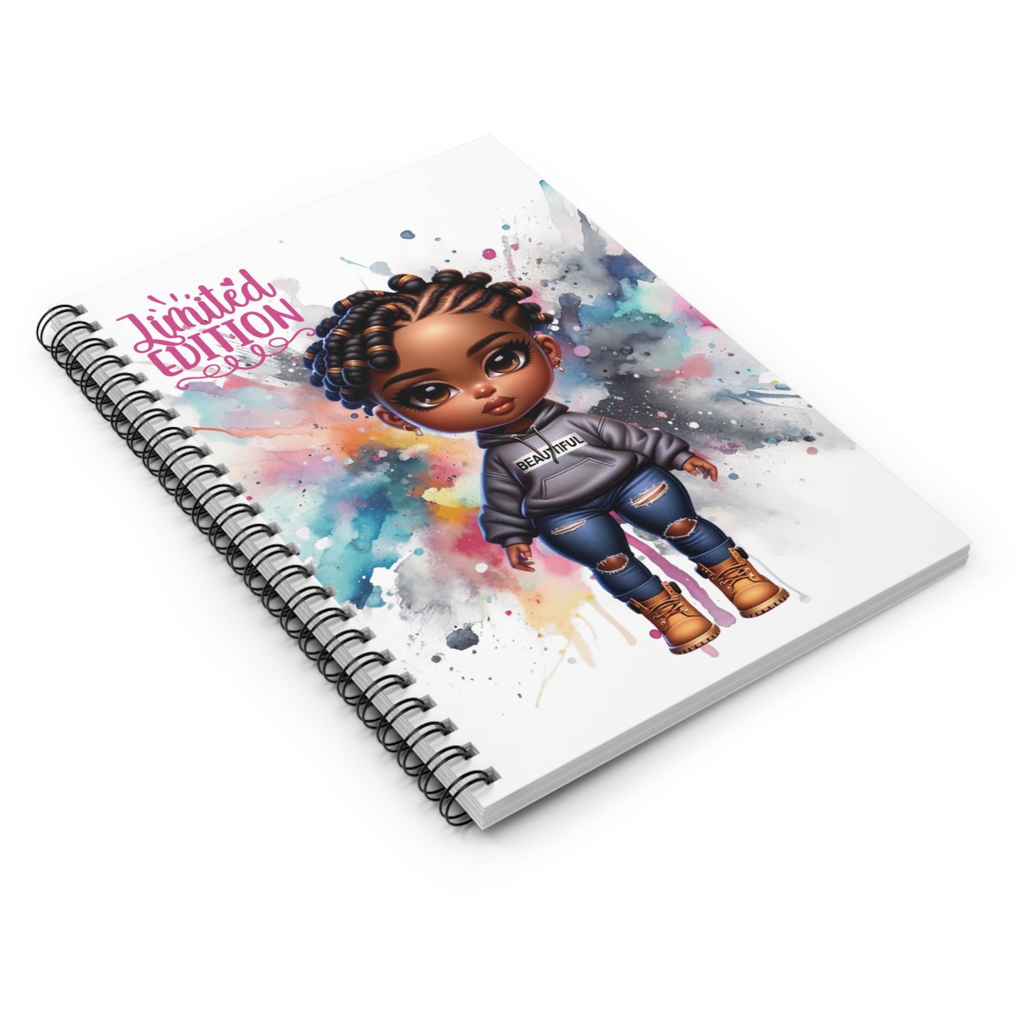 Limited Edition Spiral Notebook - Ruled Line