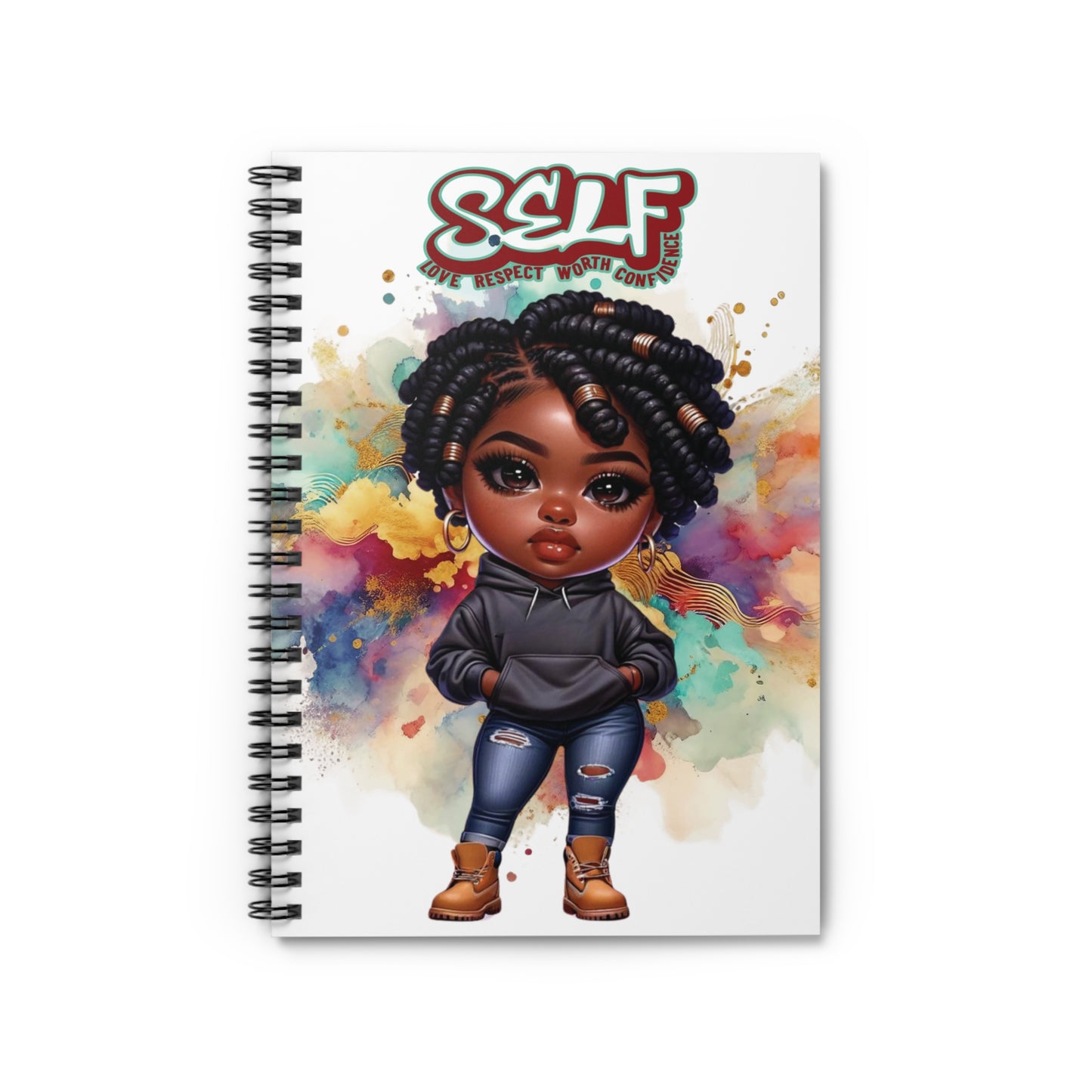 SELF Spiral Notebook - Ruled Line