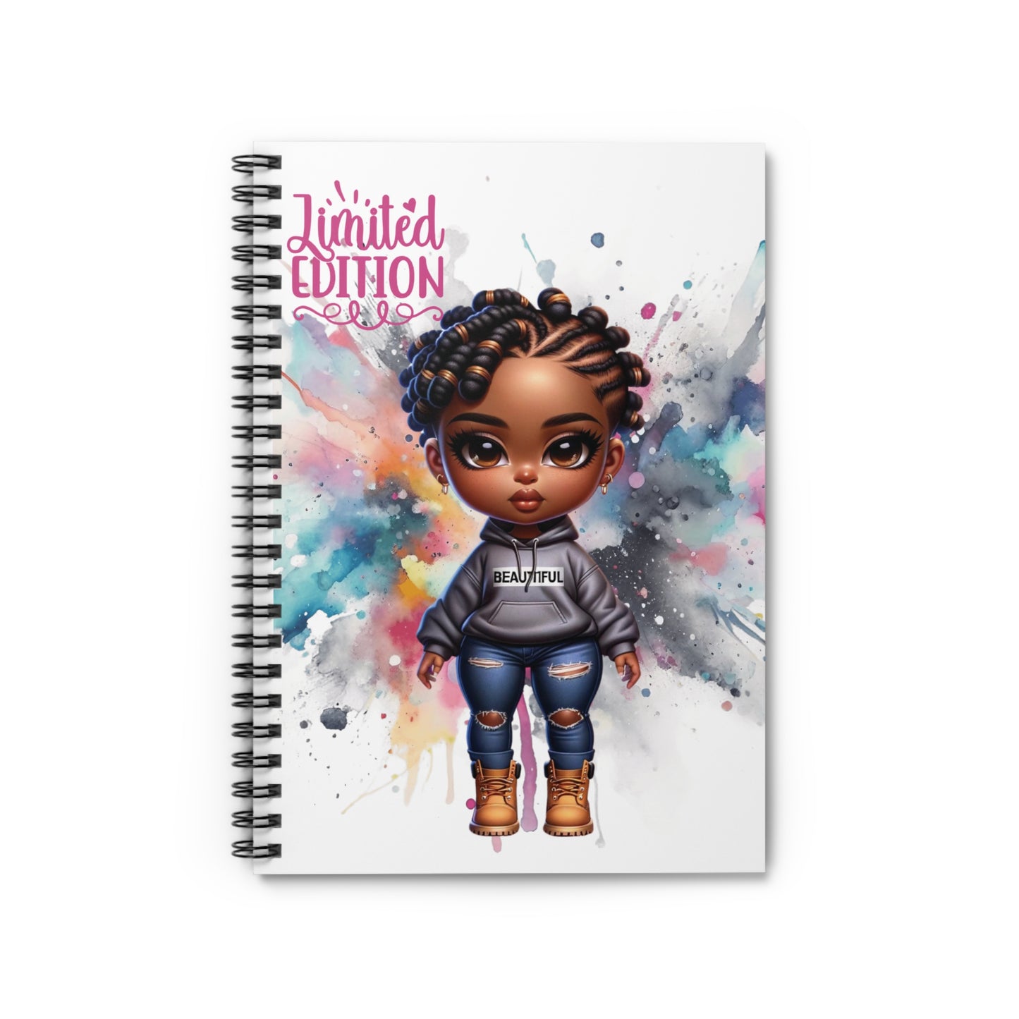 Limited Edition Spiral Notebook - Ruled Line