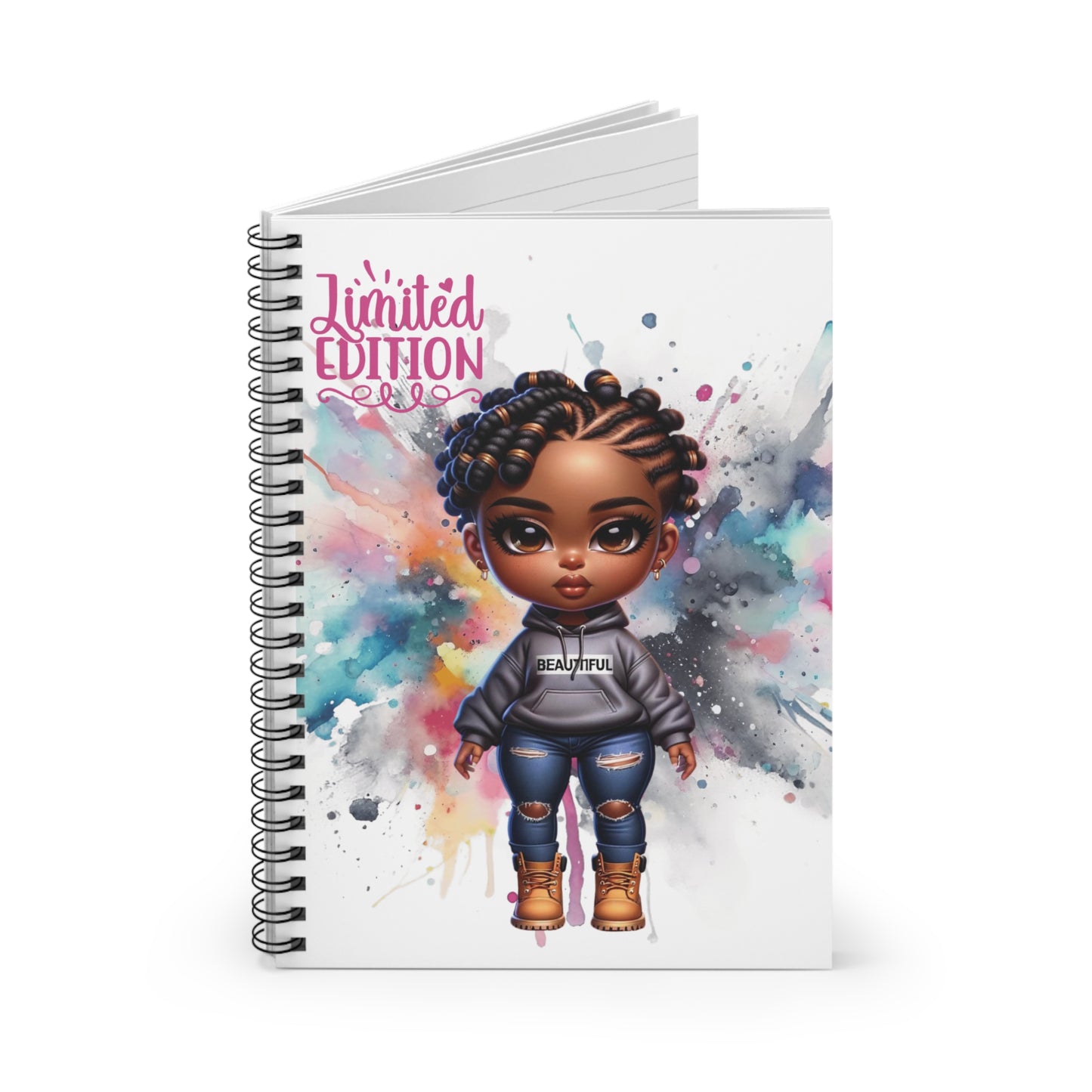 Limited Edition Spiral Notebook - Ruled Line