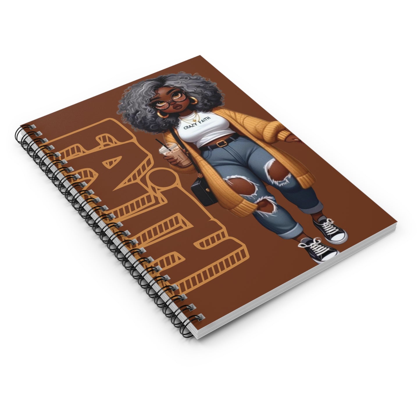 Faith ll Spiral Notebook - Ruled Line